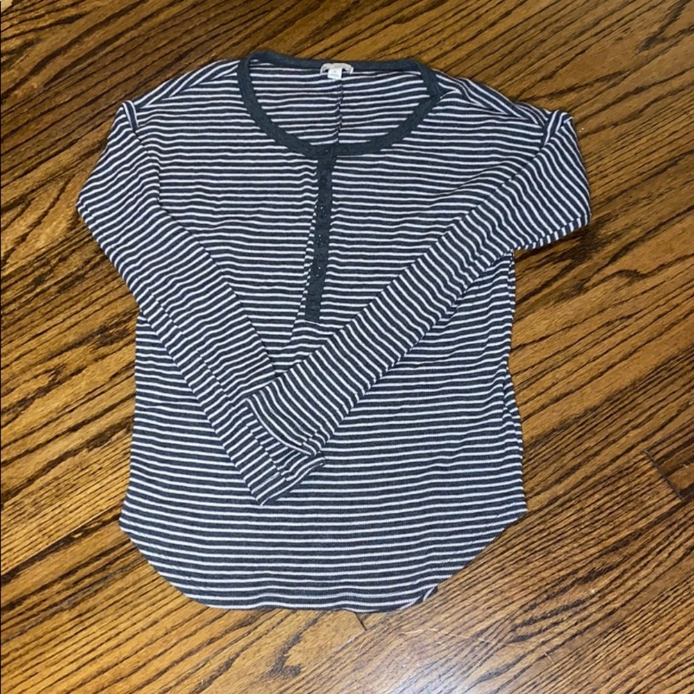 Ribbed long sleeve t-shirt from GAP